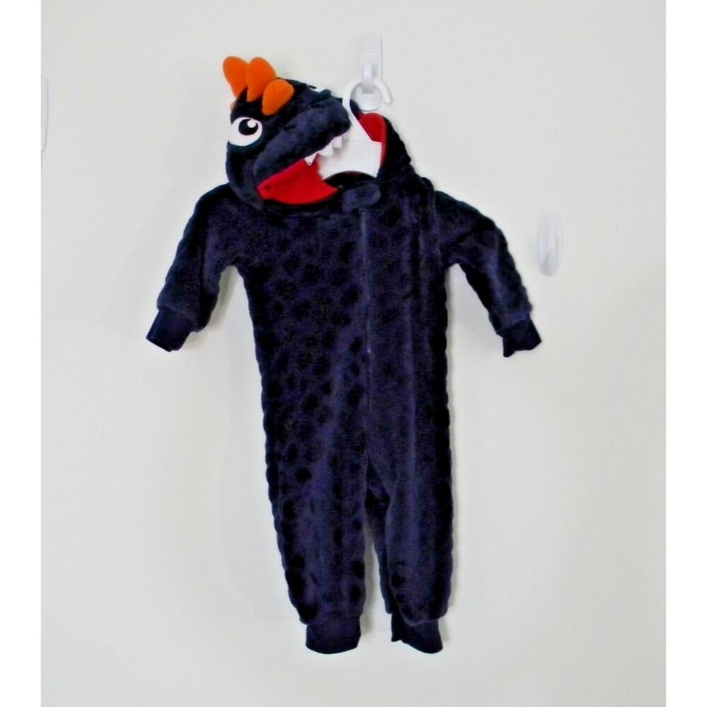 Primark Baby One Piece 6-9 mos. Dinosaur Costume Halloweeen Winter Layer